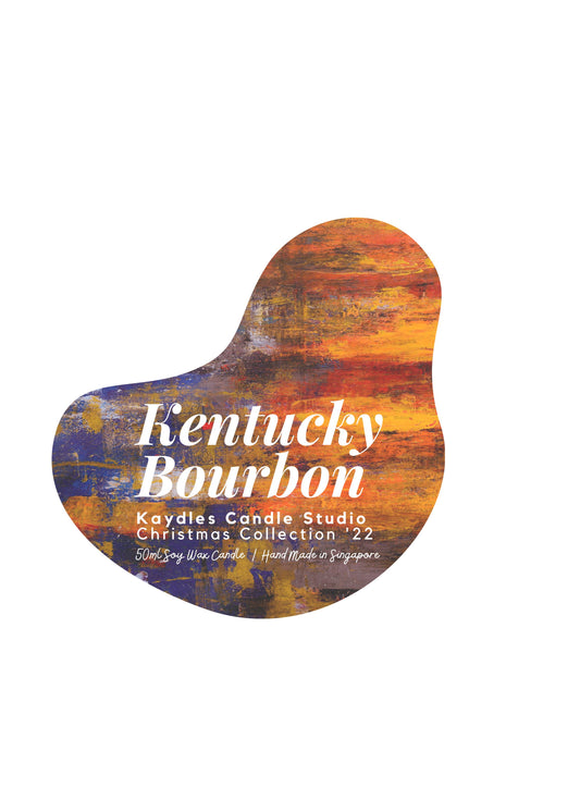 Kentucky Bourbon | Mini Christmas Candle